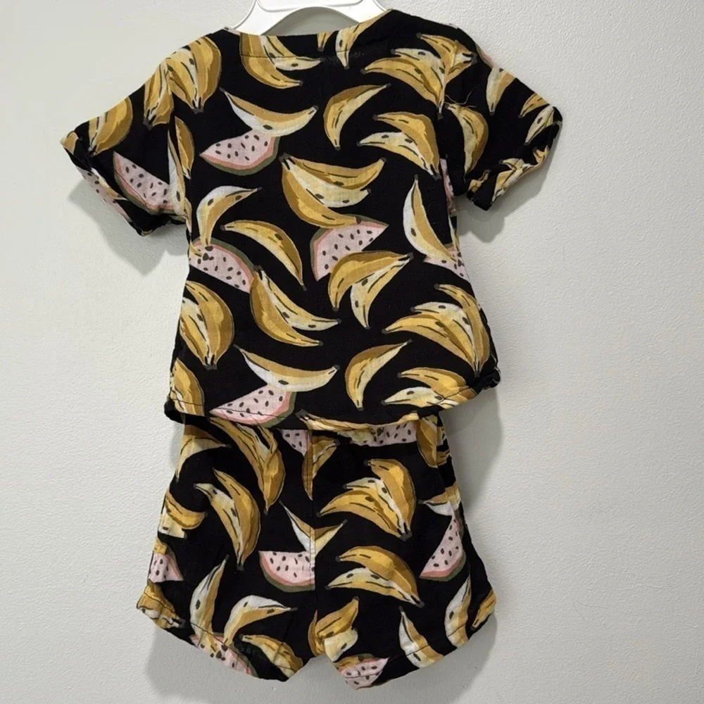 Baby bananas matching outfit 🍌